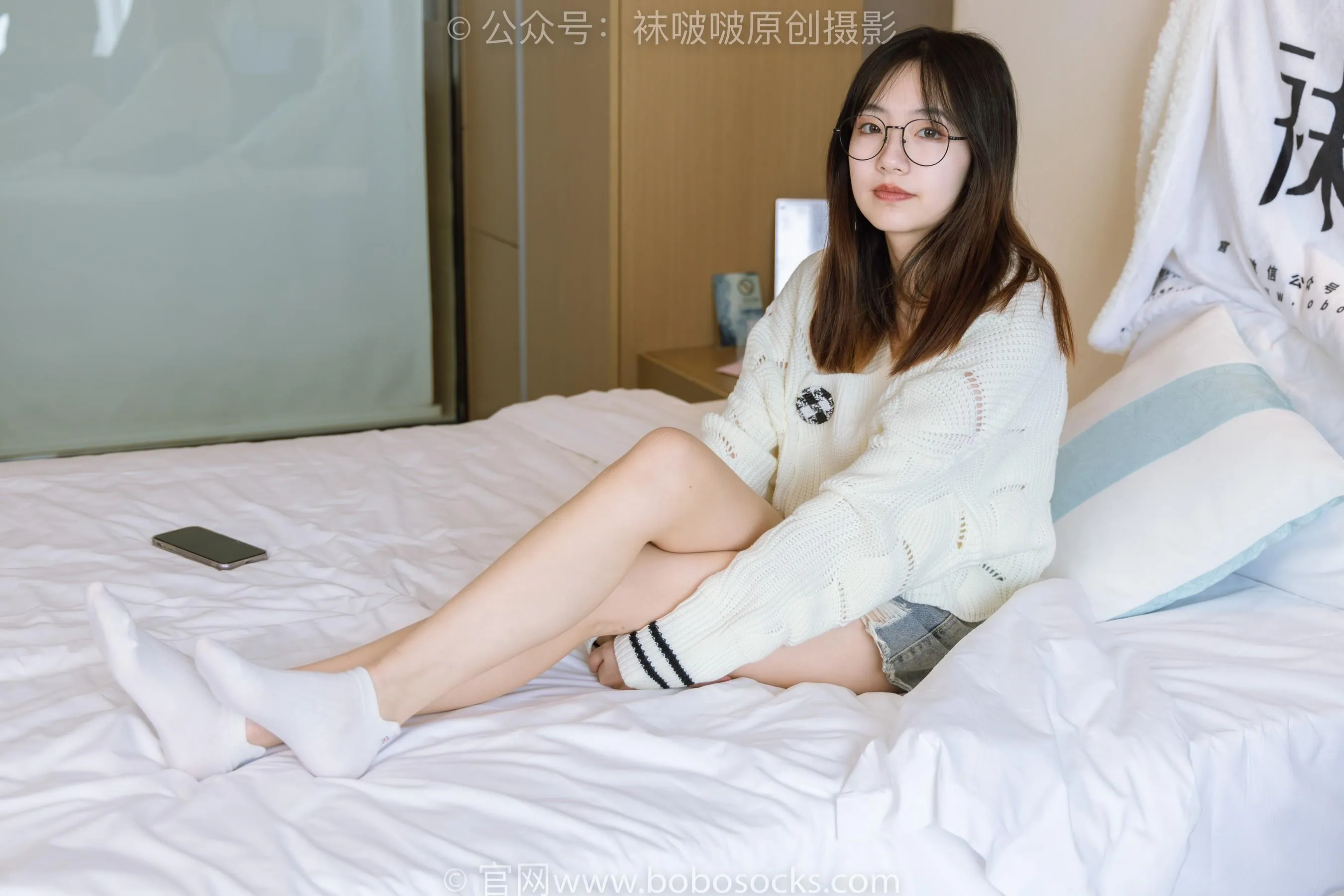 [BoBoSocks袜啵啵]NO.222 小甜豆-长靴、白棉袜、裸足[23] [47P]插图6